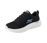 Skechers GO Walk, IR A Caminar Flex Viva Mujer, Black Textile/White Trim, 47 EU