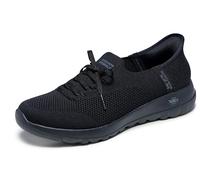 Skechers Go Walk Joy Abby - Tenis sin cordones, Zapatillas Deportivas para Mujer, NegroNegro, 36.5 EU