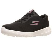 Skechers Go Walk Joy-Ecstatic, Zapatillas Mujer, Negro Blanco, 39.5 EU Ancho