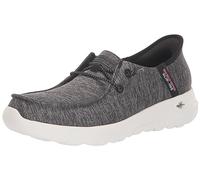 Skechers Go Walk Joy Moc - Zapatillas Informales Tipo mocasín para Mujer, sin Cordones, fáciles de calzar sin Usar Las Manos, Negro/Negro, 6 Wide