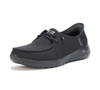 Skechers Go Walk Joy Moc - Zapatillas Informales Tipo mocasín para Mujer, sin Cordones, fáciles de calzar sin Usar Las Manos, Negro/Negro, 8 Wide