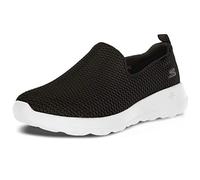 Skechers Go Walk Joy Regular, Zapatillas, Mujer, Black Textile /White Trim, 38