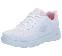 Skechers Go Walk Joy Violet Zapatillas para Mujer., Blanco/Rosa, 36.5 EU
