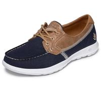 Skechers Go Walk Lite-15430 Wide, Zapatillas Mujer, Azul Navy, 36 EU
