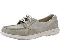 Skechers Go Walk Lite Coral, Náuticos Mujer, Natural, 36.5 EU