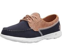 Skechers Go Walk Lite Coral, Náuticos Mujer, Navy, 40 EU