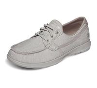 Skechers - Go Walk Lite Isla, Náuticos Mujer, Beige (Taupe), 41 EU