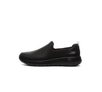 Skechers Go Walk MAX-Athletic Air Mesh Slip on Walking Shoe, Zapatillas para Caminar Hombre, Negro, 42.5 EU Estrecho