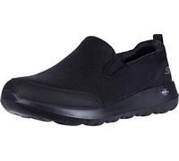 Skechers GO WALK MAX CLINCHED, Zapatillas para Hombre, Black Textile /Black Trim, 42.5 EU