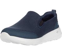 Skechers GO WALK MAX CLINCHED, Zapatillas para Hombre, Navy Textile /White Trim, 42 EU