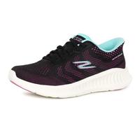 Skechers Go Walk Now Khloe, Zapatillas Mujer, Black Textile/Purple Trim, 39.5 EU