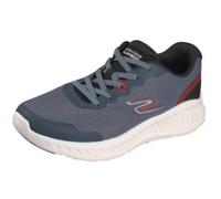 Skechers GO Walk Now VILIGENT - Tenis para Hombre, Tela Pizarra/Ribete, Talla 46