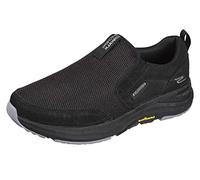 Skechers GO WALK OUTDOOR ANDES, Zapatillas para Hombre, Black Textile/ Suede/ Trim, 45.5 EU