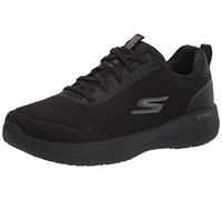 Skechers Go Walk Stability Magnificent Glow, Zapatillas Mujer, Black Textile Trim, 40 EU