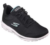 Skechers Go Walk Travel-Fun Journey, Zapatillas Mujer, Black Aqua, 36.5 EU