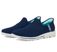 Skechers Go Walk Travel Tahiti Sunset, Zapatillas Mujer, Navy, 40 EU