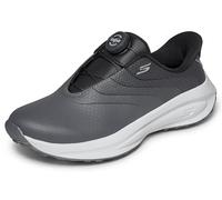 Skechers Go Women's Synthetic Upper Dial Closure Spike Less Golf Shoes, Zapatos Mujer, Negro y Blanco, 41 EU