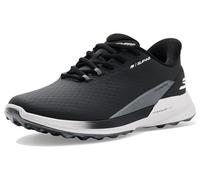 Skechers GO - Zapatos de Golf sintéticos Impermeables con Cordones para Hombre, Color Negro/Blanco, Talla 7.5