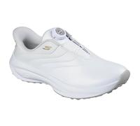 Skechers GO - Zapatos de Golf sintéticos para Mujer, con Cierre de Esfera Superior, sin Pinchos, Color Natural, Talla 5.5