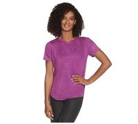 Skechers Godri Swift Tunic tee Camiseta, Violet Rays/Hollyhock, M para Mujer