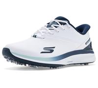 Skechers Golf Blade Tour SL, Zapatos de Golf para Hombre, Estándar (Blanco/Azul Marino, Sistema Tallas Calzado EU, Adulto, Números, Mediano, 43)