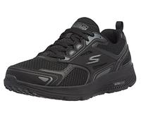 Skechers Gorun Consistent-Athletic Workout Running Walking Shoe Sneaker with Air Cooled Foam, Zapatillas Hombre, Negro y Gris Oscuro, 47 EU X-Ancho