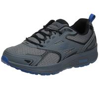 Skechers Gorun Consistent-Athletic Workout Running Walking Shoe Sneaker with Air Cooled Foam, Zapatillas Hombre, Gris Oscuro y Azul, 43 EU X-Ancho