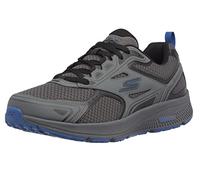 Skechers Gorun Consistent-Athletic Workout Running Walking Shoe Sneaker with Air Cooled Foam, Zapatillas Hombre, Gris Oscuro y Azul, 41 EU X-Ancho