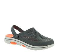 Skechers Gowalk 5-Astonished, Obstrucción Hombre, Gris/Naranja, 47.5 EU