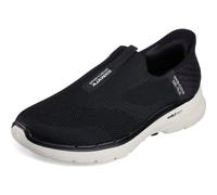 Skechers Gowalk 6 Slip-Ins-Athletic Slip-On zapatos para caminar para hombre | Zapatillas Casual con Memory Foam Negro/Blanco 10.5 X-Wide