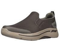 Skechers Gowalk Arch Fit-Athletic Slip-on Casual Loafer Walking Shoe Sneaker, Zapatillas Hombre, marrón, 45.5 EU X-Ancho