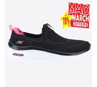 Skechers GOwalk Hyper Burst Solar Winds Zapatillas De Fitness Para Mujer Negras