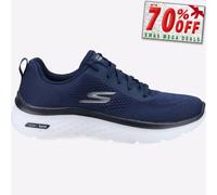 Skechers Gowalk Hyper Explosión Mujer Senderismo Zapatillas Running Azul Marino