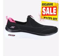 Skechers Gowalk Hyper Explosión Solar Winds Fitness Mujer Zapatillas Negras