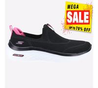 Skechers Gowalk Hyper Explosión Solar Winds Fitness Mujer Zapatillas Negras