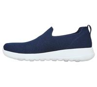 Skechers Gowalk MaxSapatilha para Hombre, Azul Marino, Blanco y Blanco, 9 UK X-Wide