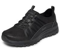 Skechers Graceful Cozy Hug - Zapatillas Deportivas para Mujer, Color Negro, Talla 6.5