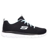 Skechers Graceful - Get Connected en Negro/Turquesa, talla 37, Vegan