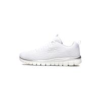 SKECHERS Zapatillas deportivas bajas 'Graceful Get Connected' plata / blanco, Talla 40