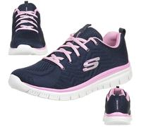 Skechers Graceful Get Connected Zapatillas Deportivas Livianas Azul Marino