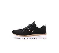 Skechers, Zapatillas Deportivas Mujer, Negro, 36 EU
