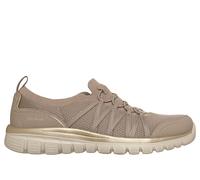 Skechers Graceful - Purecrush en Taupe/Oro, talla 35, Vegan