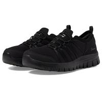 Skechers Graceful - Soft SoulSneaker para Mujer, Duraleather de Malla Negra, 37.5 EU