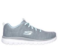 Skechers Graceful - Twisted Fortune en Gris, talla 39.5, Vegan
