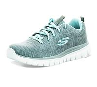 Skechers Graceful Twisted Fortune, Zapatillas Mujer, Gris, 38 EU