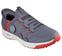 Skechers Hands-Free Go Golf Elite Vortex Slip Ins, Zapatillas Hombre, Charcoal Syntehtic Red Trim, 43 EU