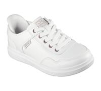 Skechers Hands Free Slip-ins Bobs D'vine-So Flattered, Zapatillas Mujer, White Tumbled PU, 36 EU