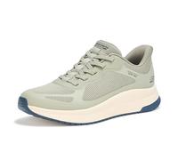 Skechers Hands Free Slip-ins-Bobs Sport Squad Chaos 4, Zapatillas Hombre, Hoja de Oliva para mí Leaf It To Me, 50.5 EU