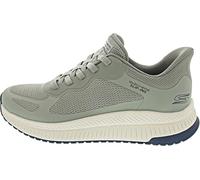 Skechers Hands Free Slip-ins-Bobs Sport Squad Chaos 4, Zapatillas Hombre, Olive Mesh, 41 EU