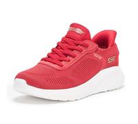 Skechers Hands Free Slip-ins Bobs Squad Chaos-Current Muse, Zapatillas Mujer, Rojo Excursión Color sólido Getaway Solids, 41 EU
